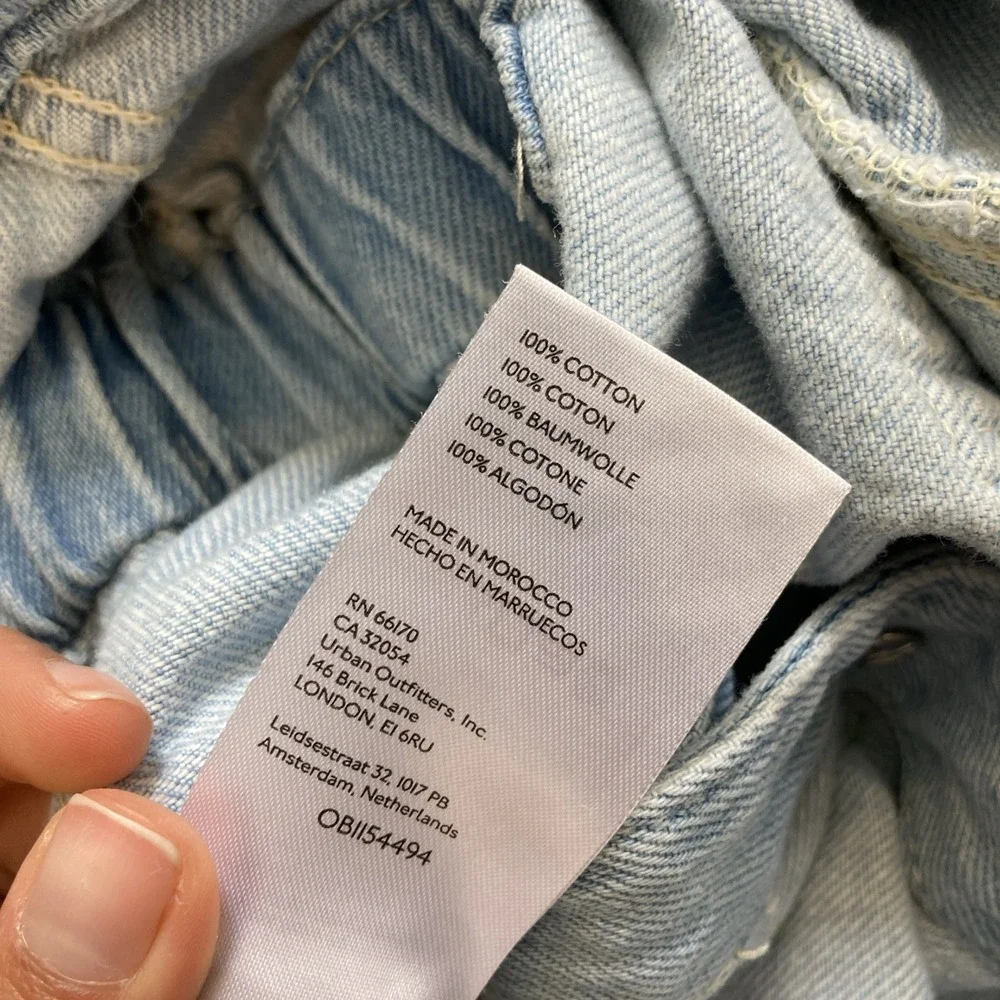 Free people We The Free Jumpsuit denim medium - Picture 7 of 7